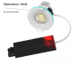Preview: NL-CF10-68IL "Illumination" (240V/AC)  LED Einbaustrahler mit umschaltbarer Lichtfarbe & Effektlicht